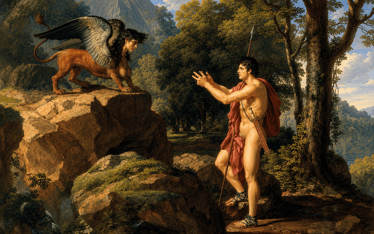 Œdipe et le Sphinx